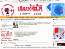 Tablet Screenshot of eamazonki.pl